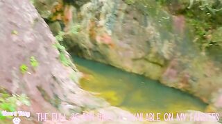 Sex in public waterfall and outdoor fun in Koh Phangan, Thailand