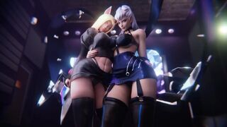 OUT Meet N Greet Part 2 Ahri Evelynn - sexy anime meet and fuck scene