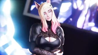 OUT Meet N Greet Part 2 Ahri Evelynn - sexy anime meet and fuck scene