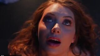 The girl is a passionate and volatile sex goddess, embodying Elena Koshka’s allure