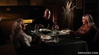 What happens next after a hot threesome?