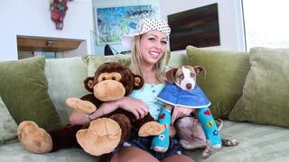 French guy fucked juicy PAWG Zoey Monroe in her round ass hard