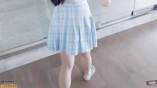 Asian teen JK gets fucked on her vacation in a hardcore scene