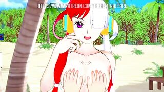 Uta’s dreamlike encounter turns intimate with a special someone from One Piece