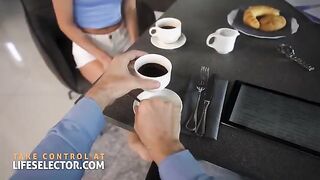 Horny foot fetish nanny Candee Licious craving for big dick