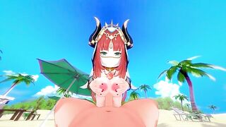 The beautiful girl Nilou is fucking in Genshin Impact