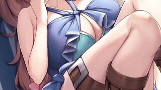 Raphtalia serves your dick in this hot anime JOI scene