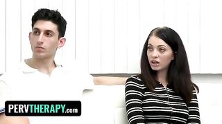 Beautiful Milf Doctor Kenzie Love helps horny stepsiblings