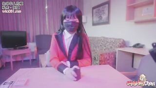 Yumeko Kakegurui lost a bet and had sex without panties or condoms