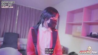 Yumeko Kakegurui lost a bet and had sex without panties or condoms