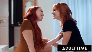 Redhead Kenna James seduced her straight BFF Aidra Fox