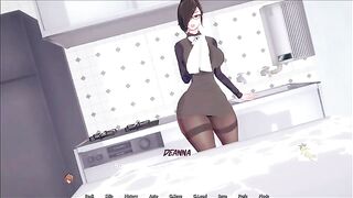 Cartoon game action with a twist, perfect for fans of futanari!