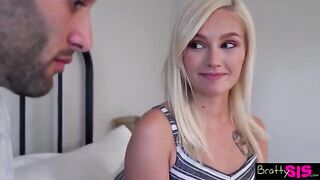 What the fuck, stepsister says, as she feels his impressive size