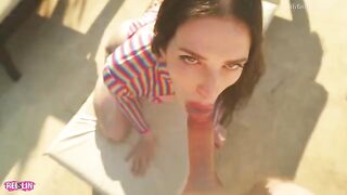 This girl really wants to get a creampie, and she’s willing to do anything for it