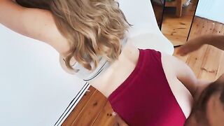 He grabbed my pants and we had passionate sex. Amazing!