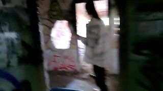 A Chihuahua vlog about a walk around Gdynia Orłowo, exploring abandoned buildings and public encounters
