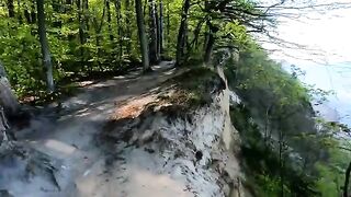 A Chihuahua vlog about a walk around Gdynia Orłowo, exploring abandoned buildings and public encounters