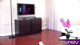 Queen of Sluts Adriana Chechik Gets Her Throat Full of Cock in a Messy Scene