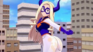 Hentai My Hero Academia with Mt. Lady’s big boobs and intense POV action
