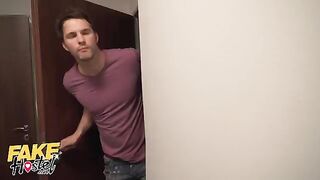 Fake Hostel sex affair turns into a hot bunk bed threesome