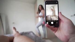 The photo studio session got really hot and passionate with Lily