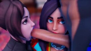 Fortnite compilation with the hottest girls who love to suck dick