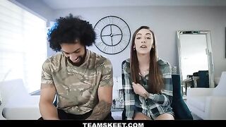Girlfriend fucked in crazy positions by her passionate boyfriend in this hot vid