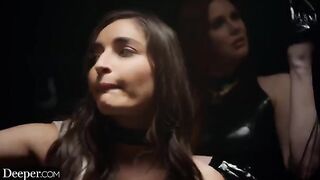 Mistress Maitland pushes sub Emily to her limits in a steamy encounter