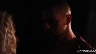 A husband is forced to watch his cheating wife in a provocative adult gallery