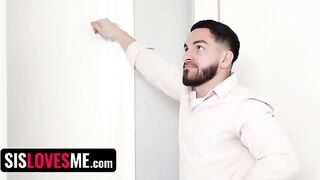 Clever stepsister Vivian Taylor gets her stepbrother to get her pregnant - SisLovesMe