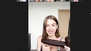 Six lesbian beauties fucked each other with toys in a hot Zoom meeting