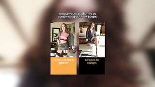Hot babes Jessa Rhodes, Lauren Phillips, and Elena Koshka in an interactive POV fuck compilation