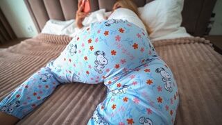 A stepdaughter is getting fucked by her stepfather and she loves it