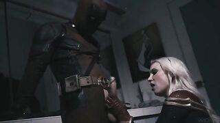 Deadpool fucks the Captain in a scene that’s pure fire!