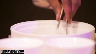 Petite Alecia screwed by a huge black cock in HD