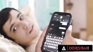Unhappy Sophia Leone gets fucked in front of her BF