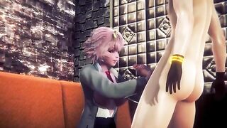 Mina Ashido fucked hard in this intense My Hero Academia hentai scene