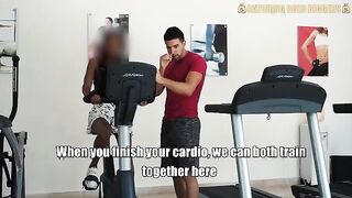 Girl is too lustful. She gets fucked in the gym