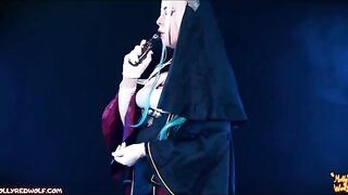 I told the nun a lie, and she punished me with her strap-on