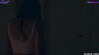 Strap-on Halloween XXX parody with sensual lesbian action