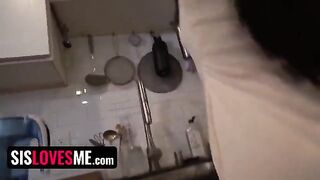 Stepsis Alex Coal gets blindfolded and fucked by stepbrother