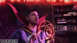 Ms. Marvel has sex with the magical dick of Doctor Strange in a hot parody