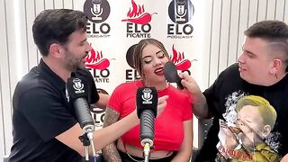 Sara Blonde got fucked after a failed interview for Elo Podcast