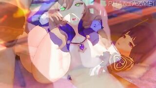 Genshin Impact animated porn with Lisa, Eula, and more