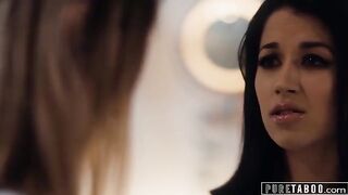 The bride-to-be gets enticed into a steamy lesbian encounter with Bunny Colby