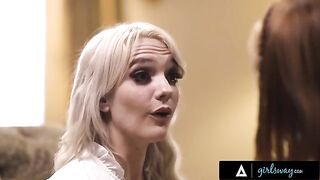 Kenna James has a bad day, but sex with Madi Collins makes it better