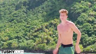 Bodacious redhead Scarlett gets wild anal sex in HD