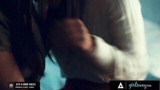 Kendra and Alina are not good nuns, they love to fuck