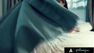 Kendra and Alina are not good nuns, they love to fuck