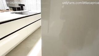 Little Caprice makes the perfect blowjob in this steamy scene